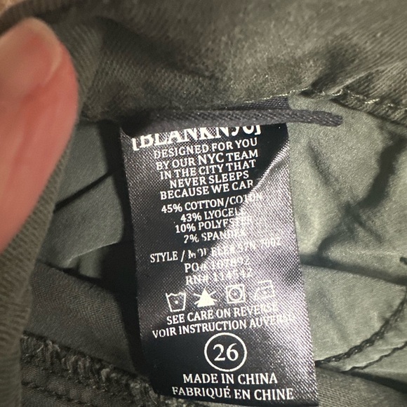BlankNYC Sage Green Khaki Jeans - Picture 6 of 6